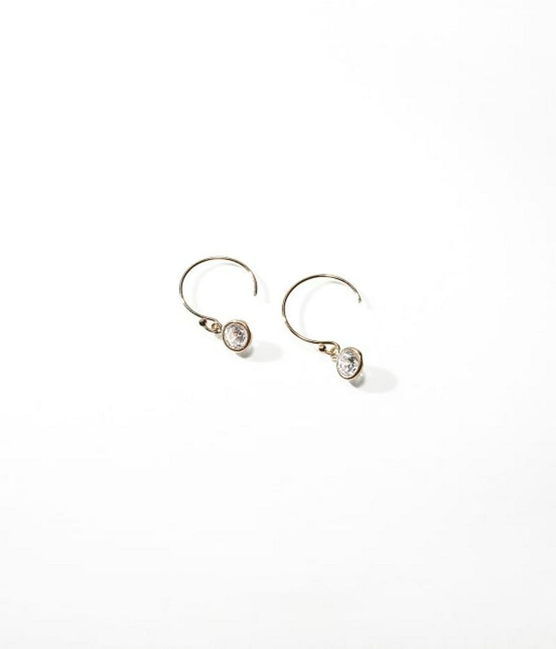 【DeWLuX】ジルコニアフックピアス