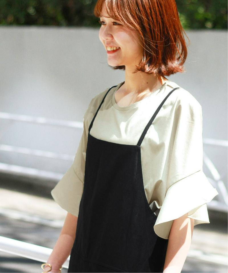 《予約》ラッフルスリーブTシャツ◆