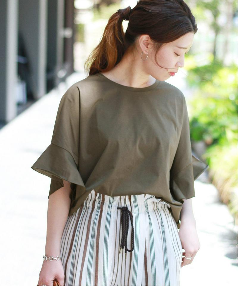 《予約》ラッフルスリーブTシャツ◆