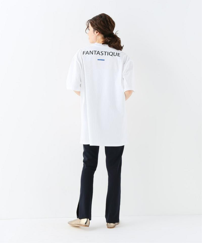 【pushBUTTON/プッシュボタン】LONG HAIR FACE TEE:Tシャツ
