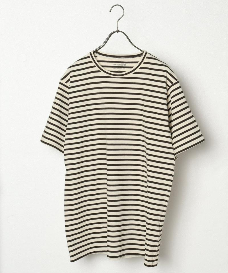 メンフィスコットンホソボーダーS/S Tee