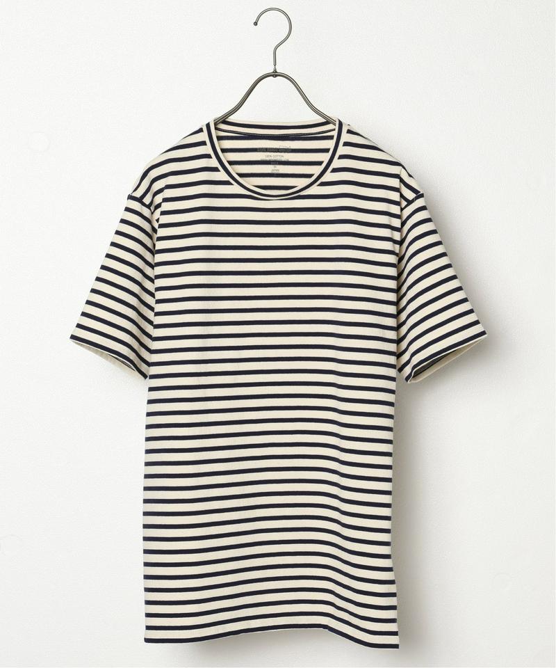 メンフィスコットンホソボーダーS/S Tee