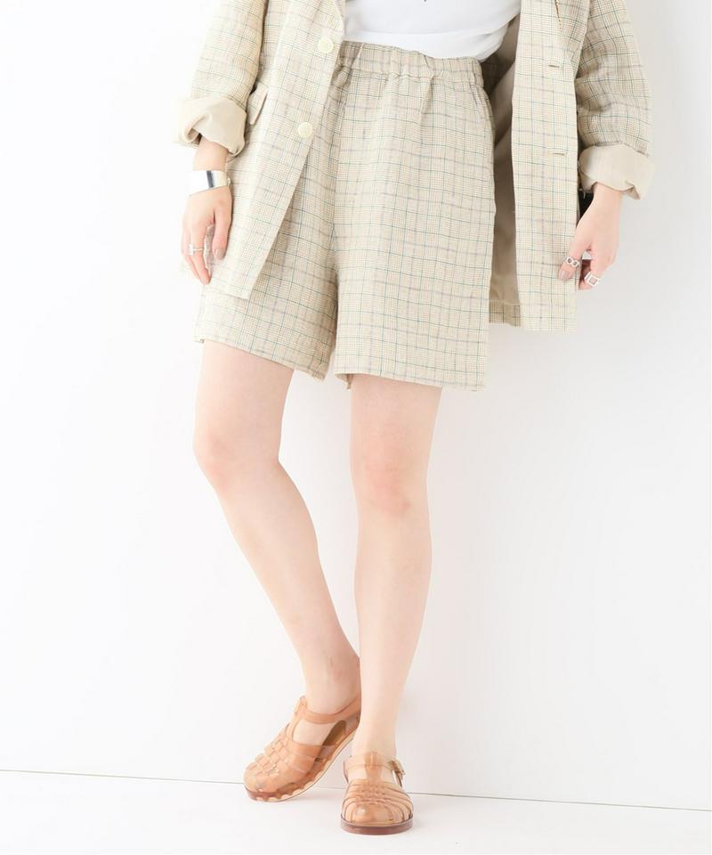 20リネンハーフパンツ