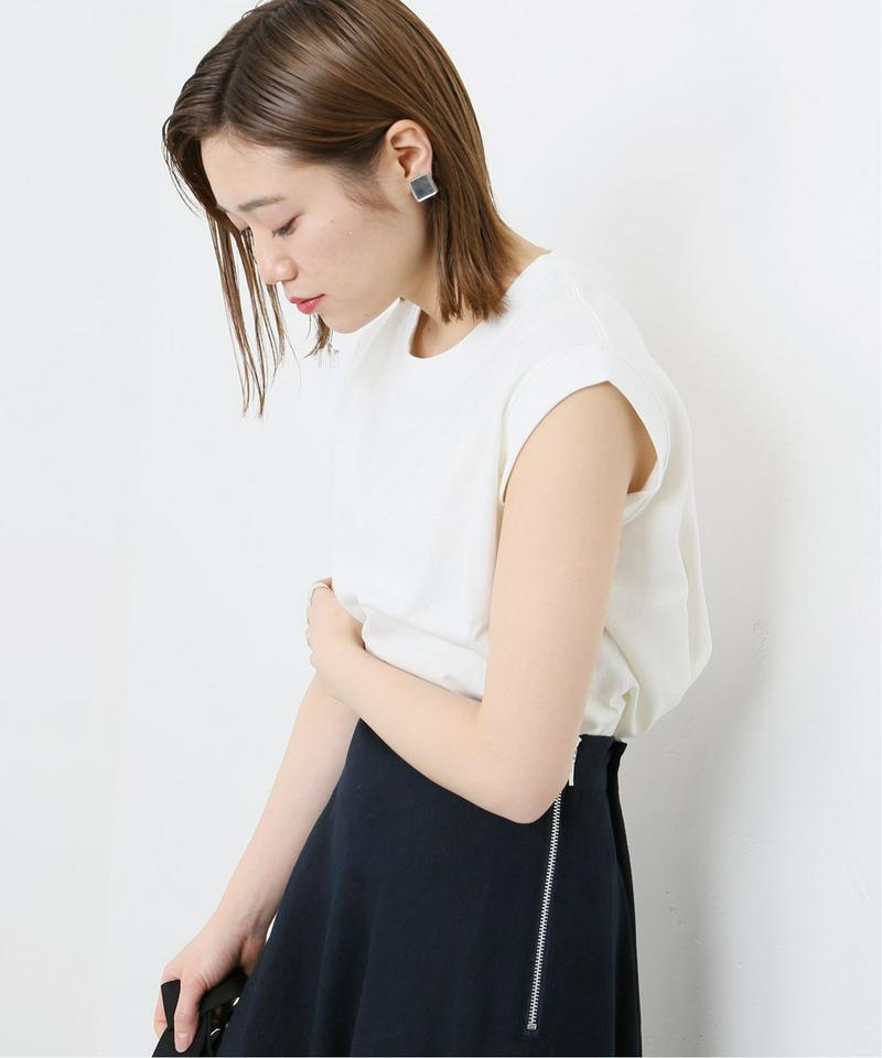 《WEB限定》JS+eクウボウ天竺ノースリプルオーバー