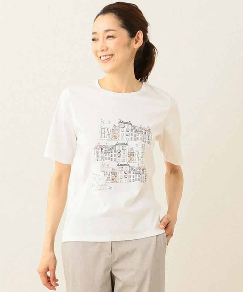 【先行予約】ビアリッツプリント Tシャツ