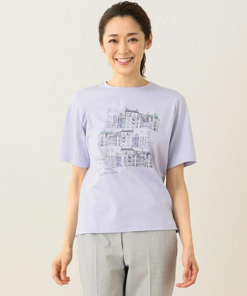 【先行予約】ビアリッツプリント Tシャツ