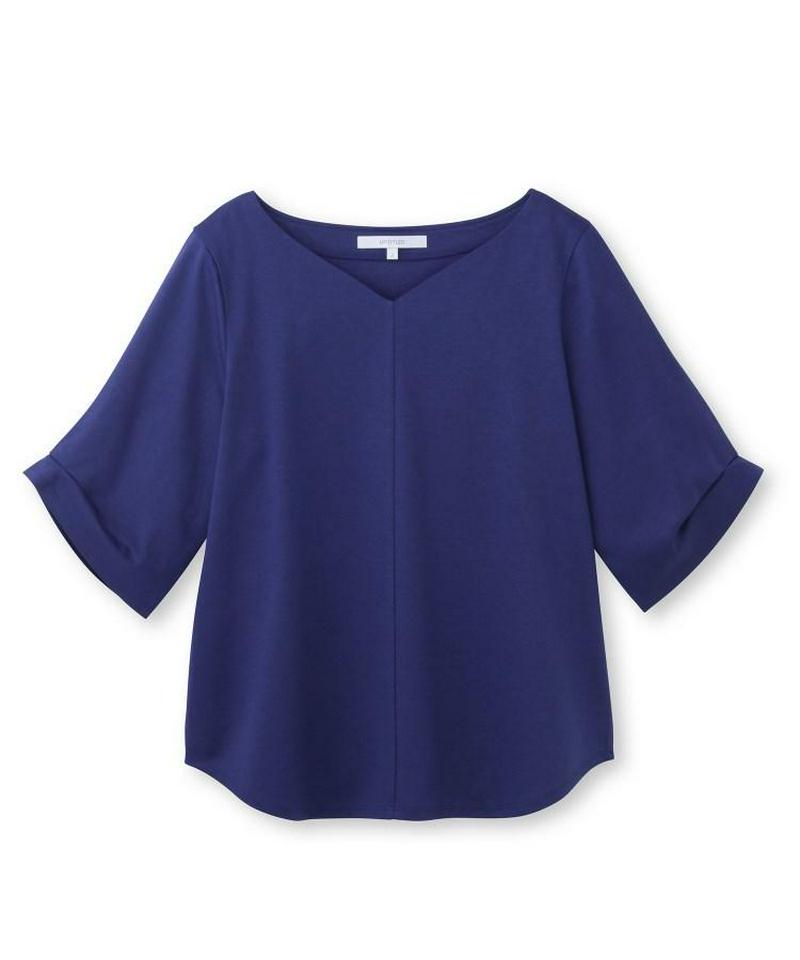 [L]タックスリーブカットソー