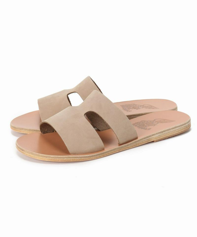 【ANCIENT GREEK SANDALS】ApterosNubuckbeige:スウェードサンダル