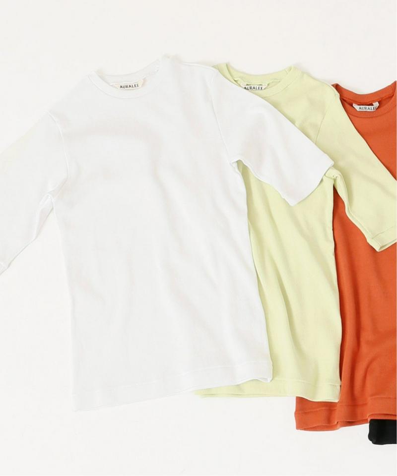 AURALEE LUSTER RIB Tシャツ◆