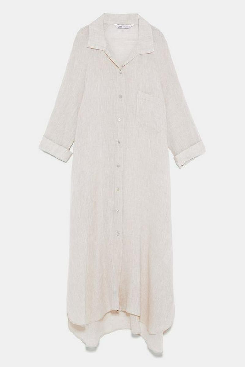 LINEN DRESS