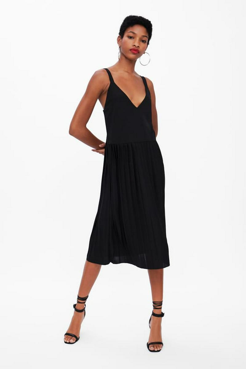 PLEATED DRESS