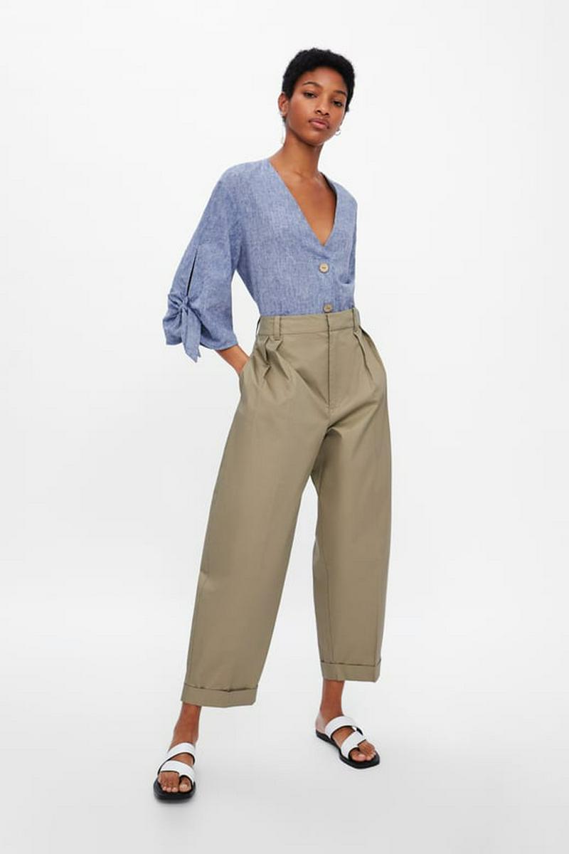 BUTTONED RUSTIC TOP