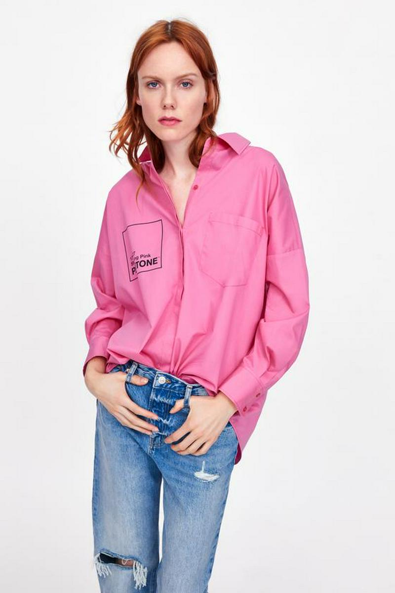 OVERSIZED POPLIN SHIRT