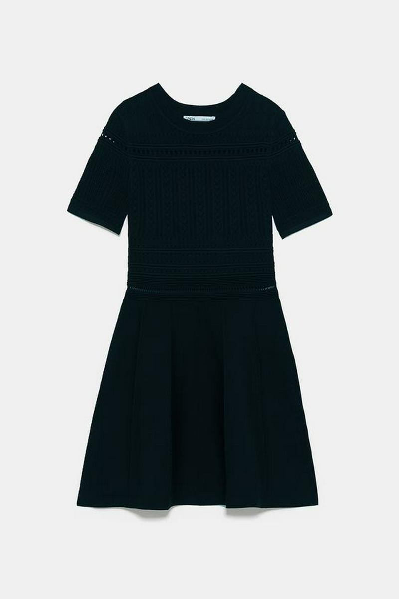 OPEN KNIT DRESS