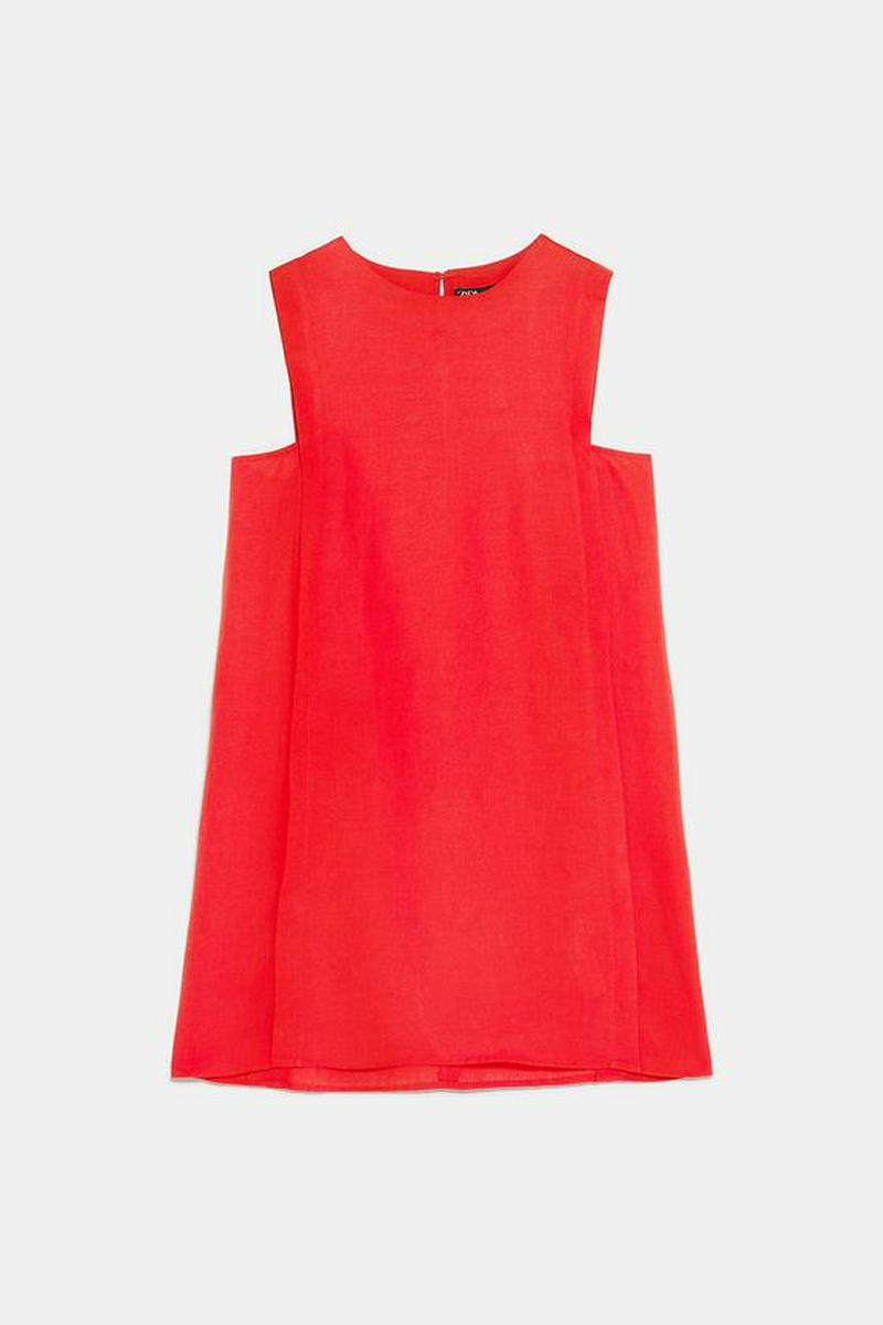 LAPEL COLLAR DRESS