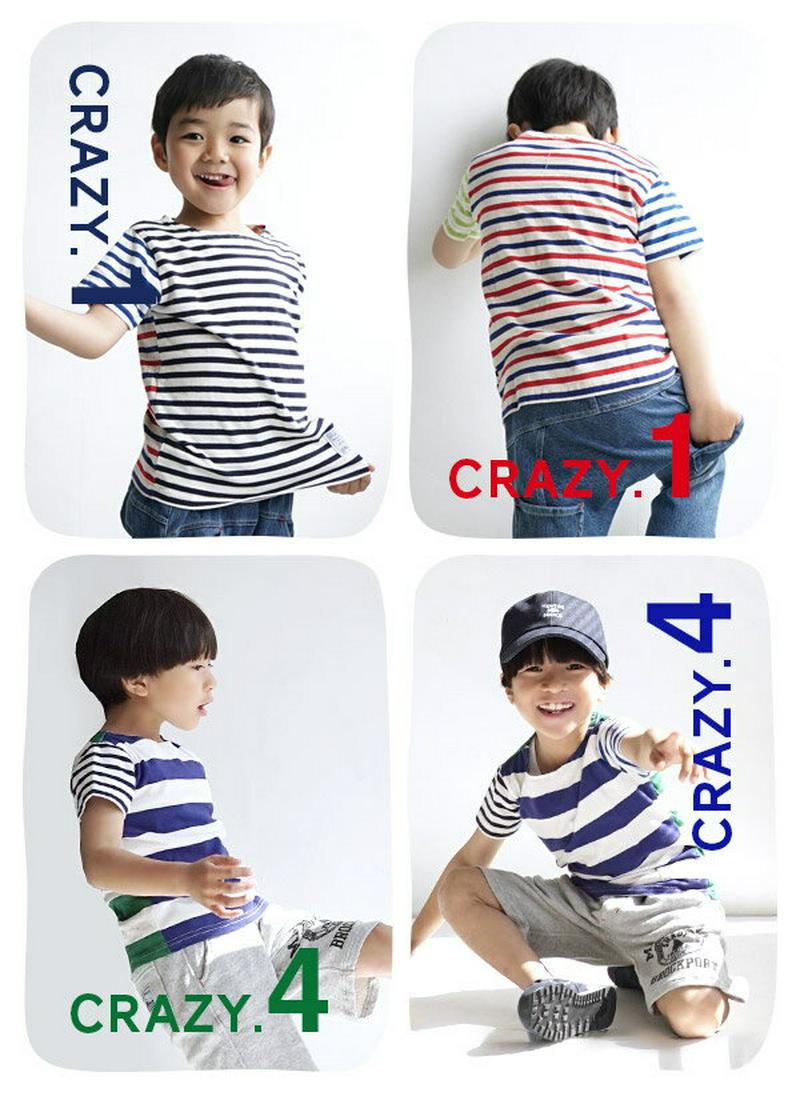 Tシャツ / 80cmから140cm ベビーからジュニアまで！　カジュアルカットソー。女の子 男の子 半袖 綿100％ 1180