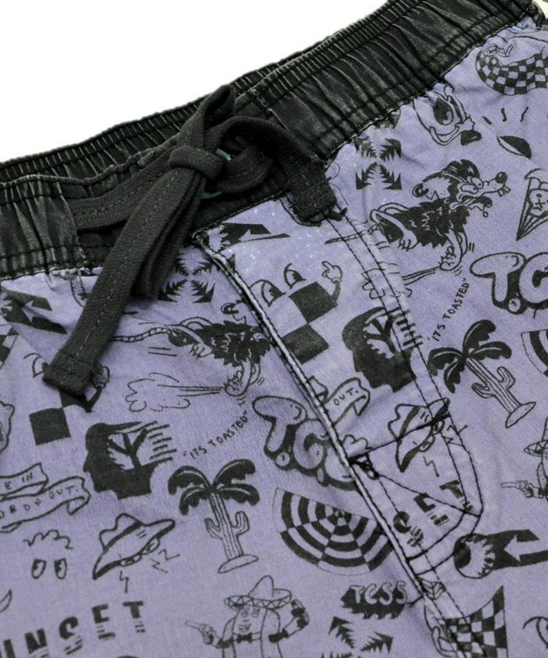 ティーシーエスエス 水着 ◆ TCSS HAKMAN BOARDSHORT BS1820 パープル メンズ ボードショーツ スイ