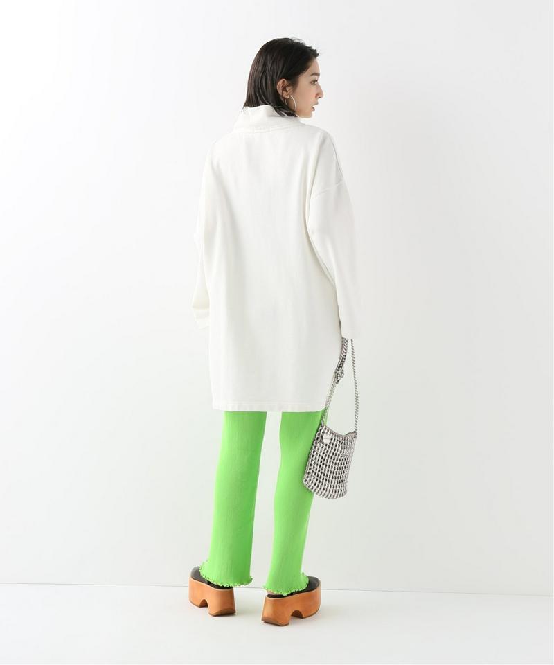 【PRISCAVera】  Pleated knit Seamless Pants：パンツ