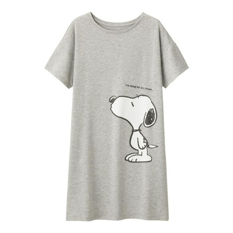ラウンジビッグTワンピースPeanuts
