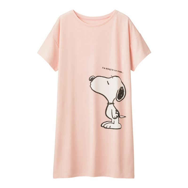 ラウンジビッグTワンピースPeanuts