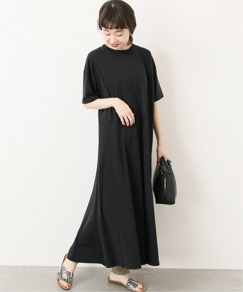 《追加予約》《WEB限定》JS+e40MVS天竺ワンピース◆