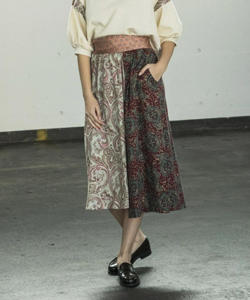 TIE BELT SWITCHING SKIRT