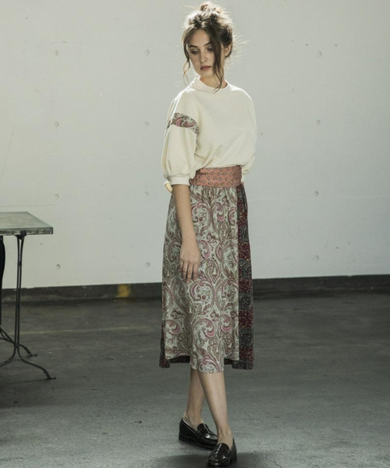 TIE BELT SWITCHING SKIRT