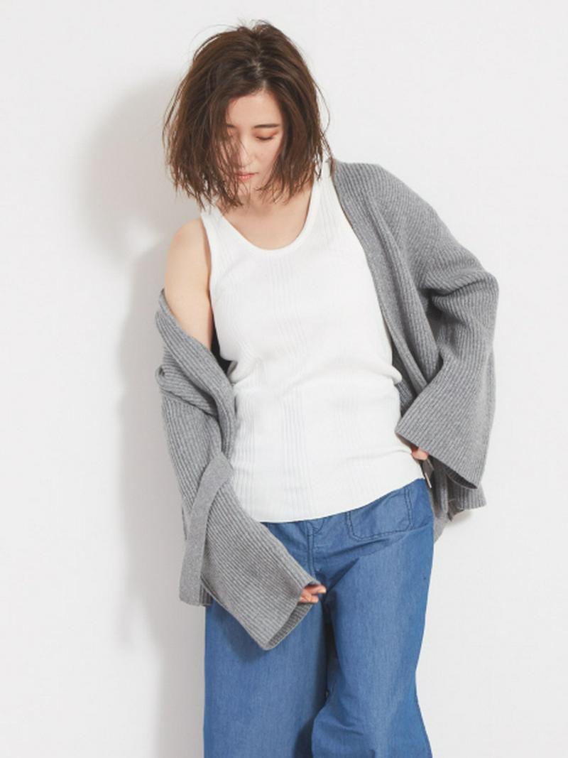 ランダムテレコタンクトップ