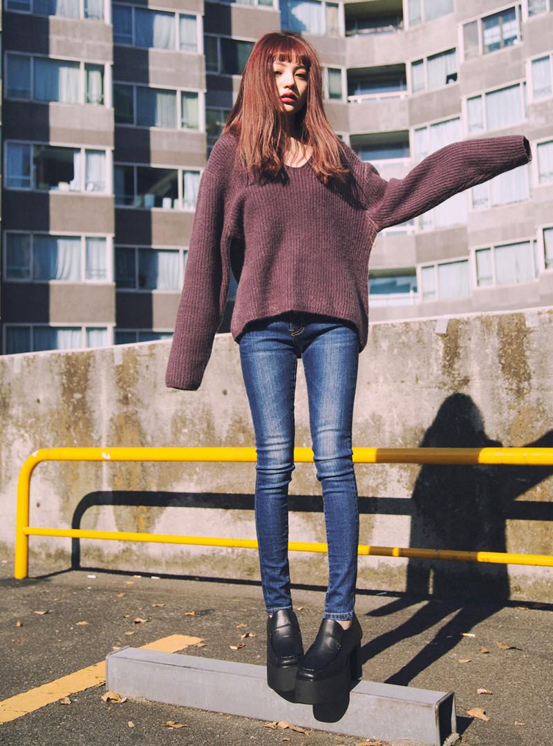 ベーシックスキニーデニムパンツ