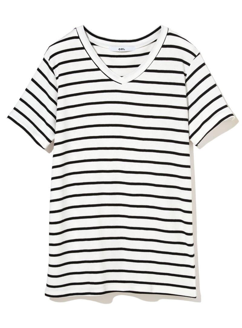 VネックゆるＴシャツ