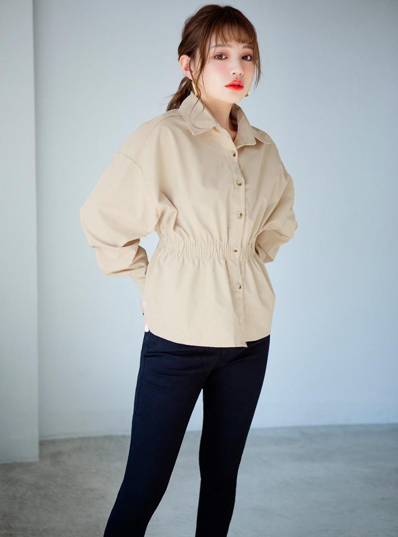 ウエストシャーリングシャツ