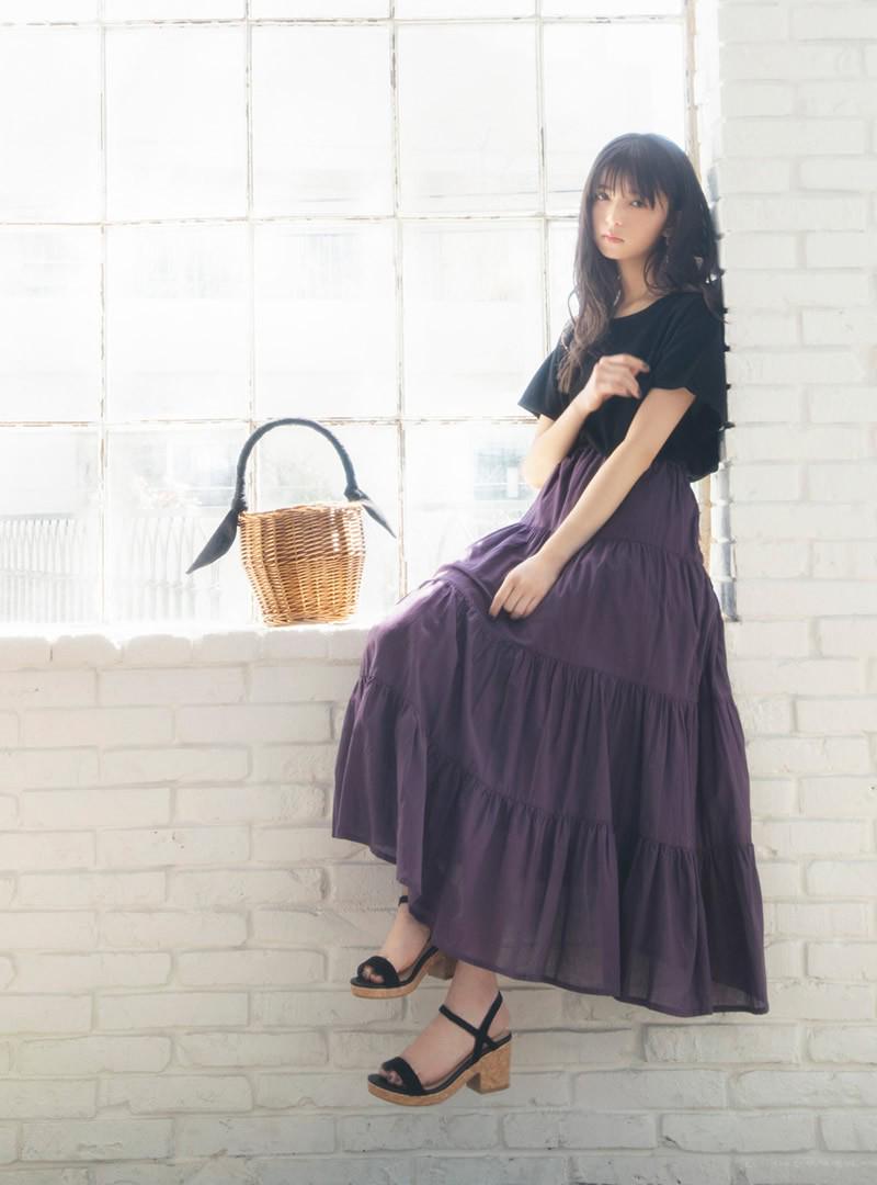 齋藤飛鳥(乃木坂46)胸ポケットサイドスリットＴシャツ