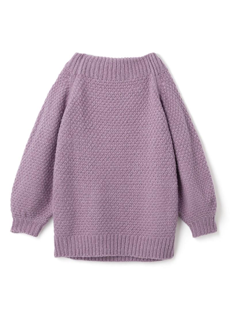 sweet3月号掲載 2wayゆるネックニットワンピース