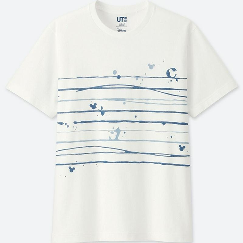 ミッキー ブルー UT（グラフィックTシャツ・半袖）