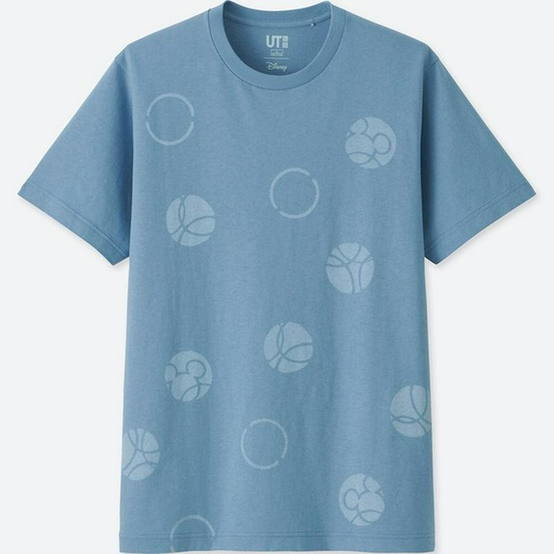 ミッキー ブルー UT（グラフィックTシャツ・半袖）