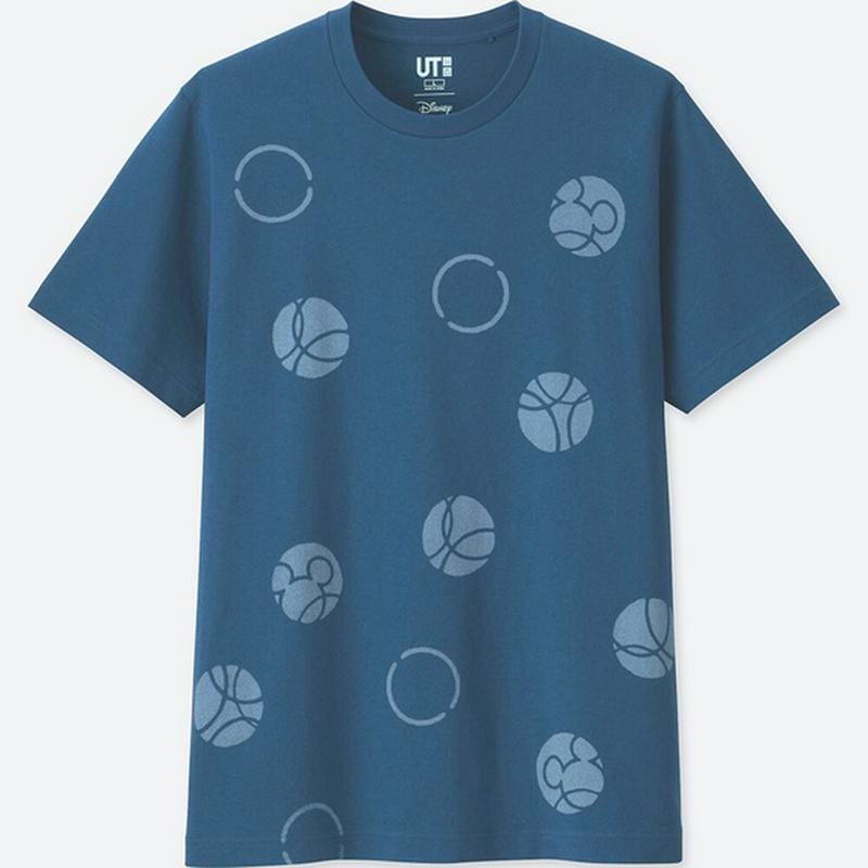 ミッキー ブルー UT（グラフィックTシャツ・半袖）