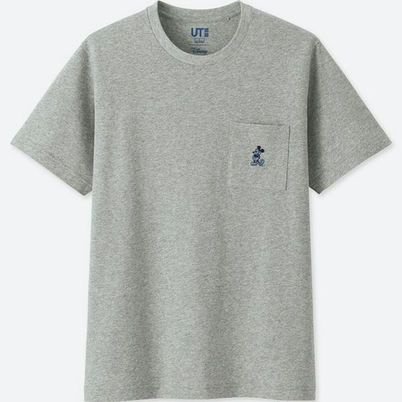 ミッキー ブルー UT（グラフィックTシャツ・半袖）