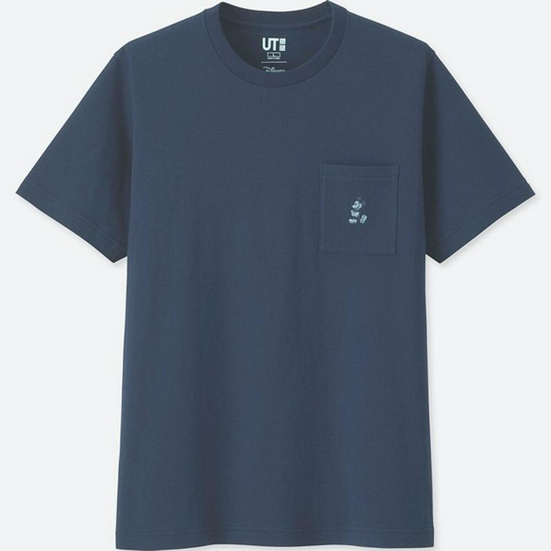 ミッキー ブルー UT（グラフィックTシャツ・半袖）