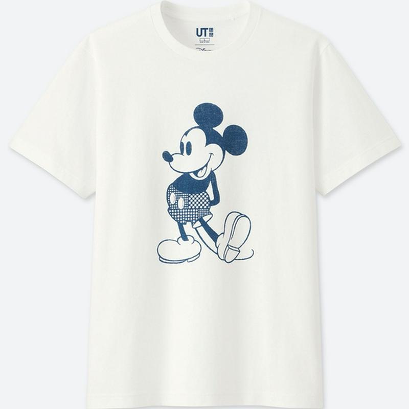 ミッキー ブルー UT（グラフィックTシャツ・半袖）