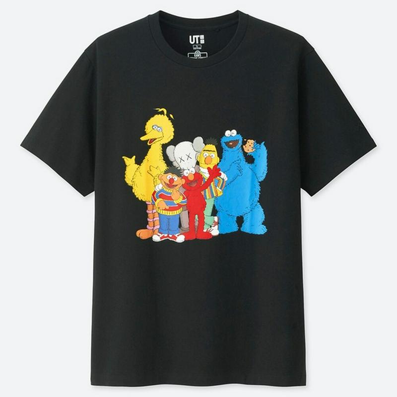 カウズ×セサミストリート UT（グラフィックTシャツ・半袖）