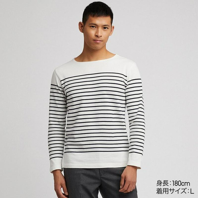 ウォッシュボーダーT（長袖）