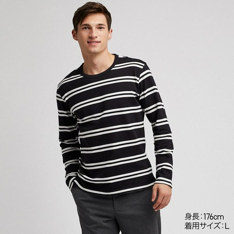 ウォッシュボーダーT（ワイド・長袖）