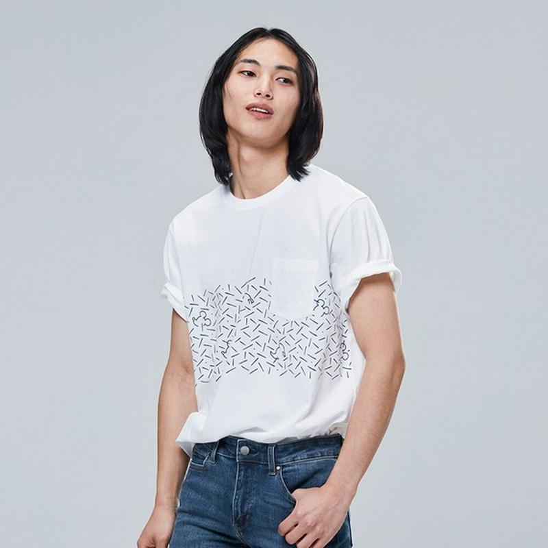 ミッキー ブルー UT（グラフィックTシャツ・半袖）