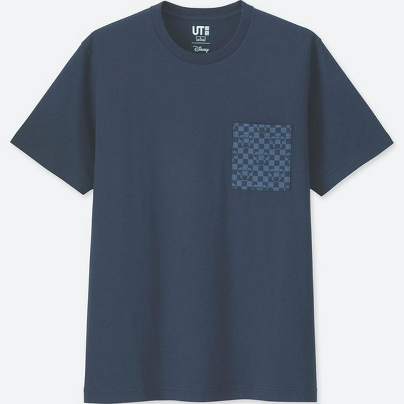 ミッキー ブルー UT（グラフィックTシャツ・半袖）