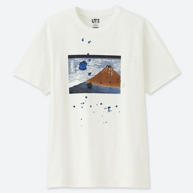 北斎ブルー UT（グラフィックTシャツ・半袖）