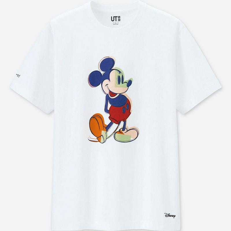 ディズニー ミッキー マウス アート バイ アンディ・ウォーホル UT（グラフィックTシャツ・半袖）