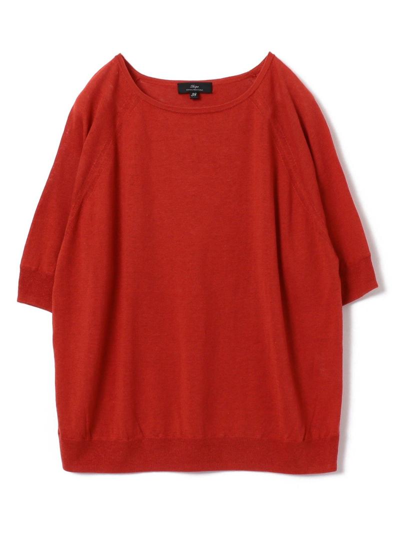 PrimaryNavyLabel:シルクリネンクルーネックドルマンプルオーバー（SHIPS WOMEN）