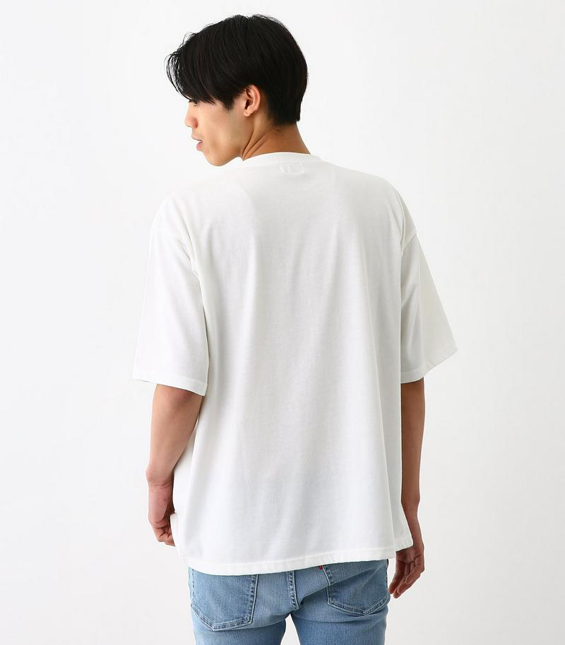 エンボス リフレクター ロゴ Tシャツ