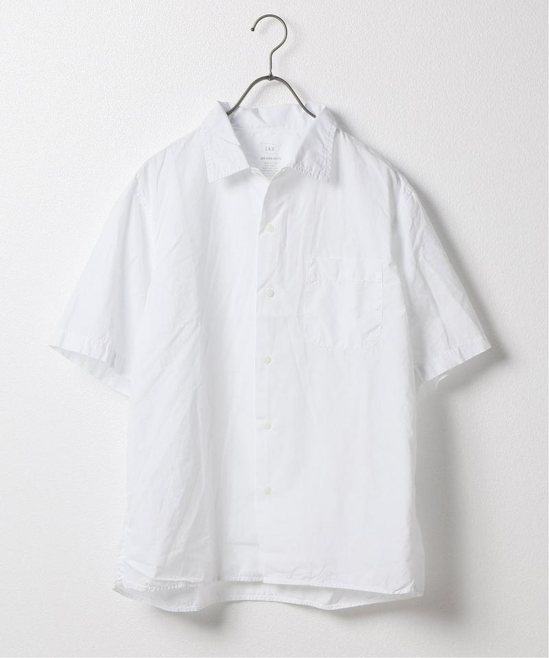 SKU S/S POPLIN SIMPLE CAMP SHIRT