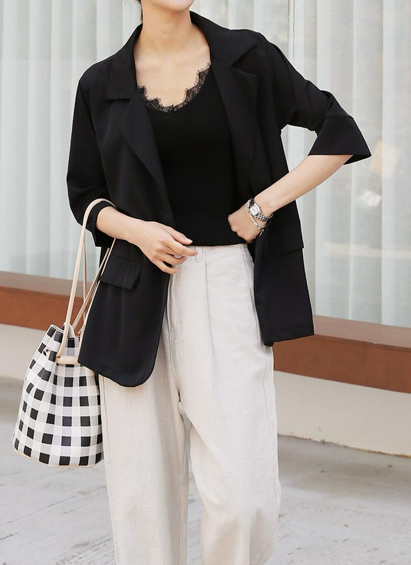 7分丈スリーブジャケット・全3色